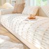 Winter Sofa Cover Thicken Plush Non-Slip Couch Cushion for Living Room  Universal Soft Sofa Cover Back Towel Sectional Sofa Mat