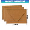 Pack Of 20 A 5 Size Texture Envelope Set In Earth Tone Classical Styles Perfect For Wedding Invitations & Greeting Card