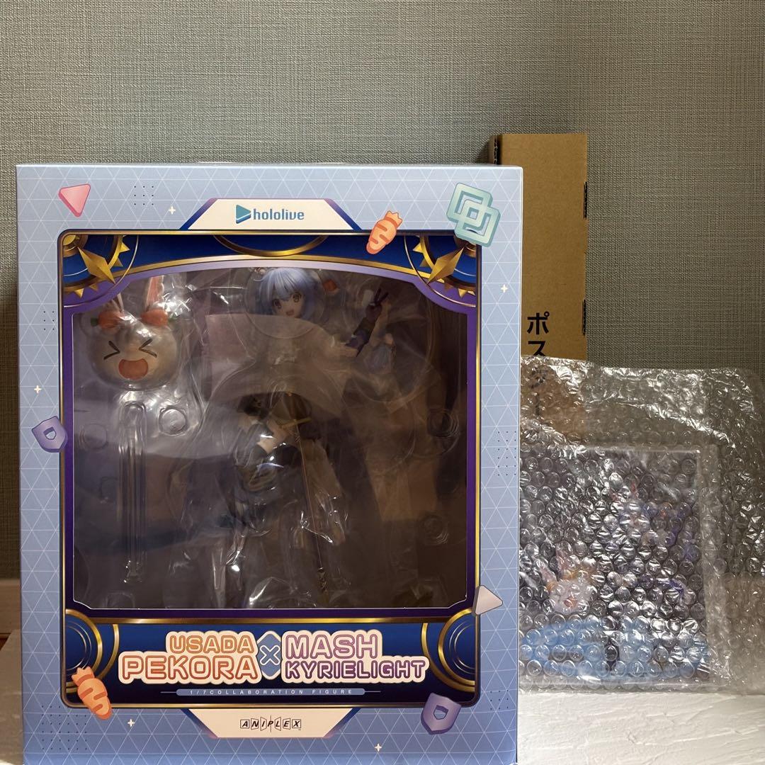 

[USED] Opened item with bonus Hololive Usada Pekora and Mash collaboration figure