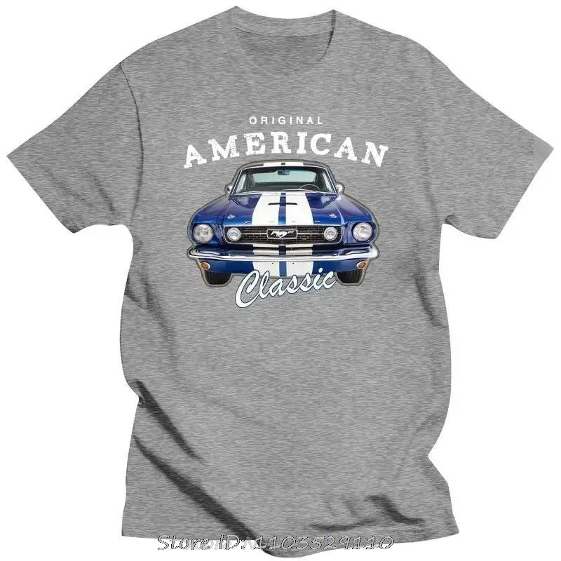 

Mens Clothing Hot Sale T-Shirt Free Shiping Mustang American Summer Muscle Car Leisure Spring Tshirt Oversized Cotton T Shirt... S разноцветный