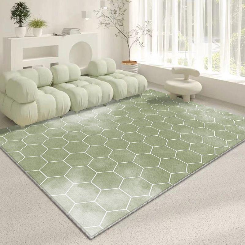 s Simple, Fresh And Green Living Room Carpet Is Anti-Slip And Waterproof, Suitable For Bedroom And Living Room Home Decor