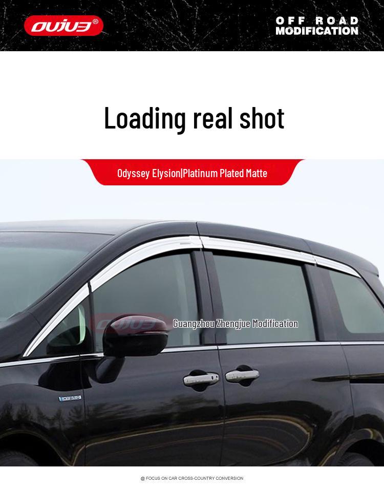 Honda Odyssey Elysion (2015-2024) Window Rain Visors - Decorative Accessories