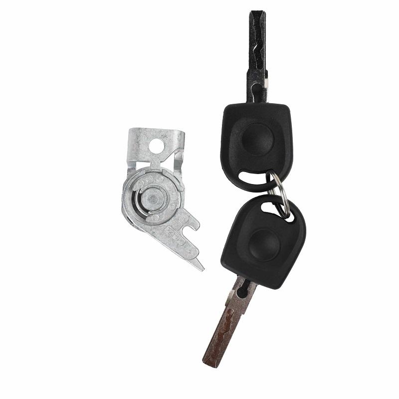 2H5827297 Car Door Lock Core Ignition Switch with 2 Keys For VW Amarok 2010-2019