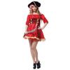 Pirates of the Caribbean adult female gorgeous sexy skirt set stage performance dress princess dress