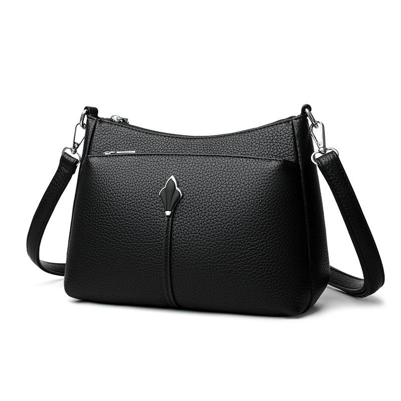 Große Einzel-Schultertasche für Frauen mittleren und höheren Alters für den lässigen Arbeitsweg