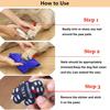 Dog Paw Protector Gripper Traction Pads,Dog Paw Covers,Foot Stickers in Summer Hot/Winter Cold Pavement,Dog Shoes Booties Socks Replacement,12 Sets