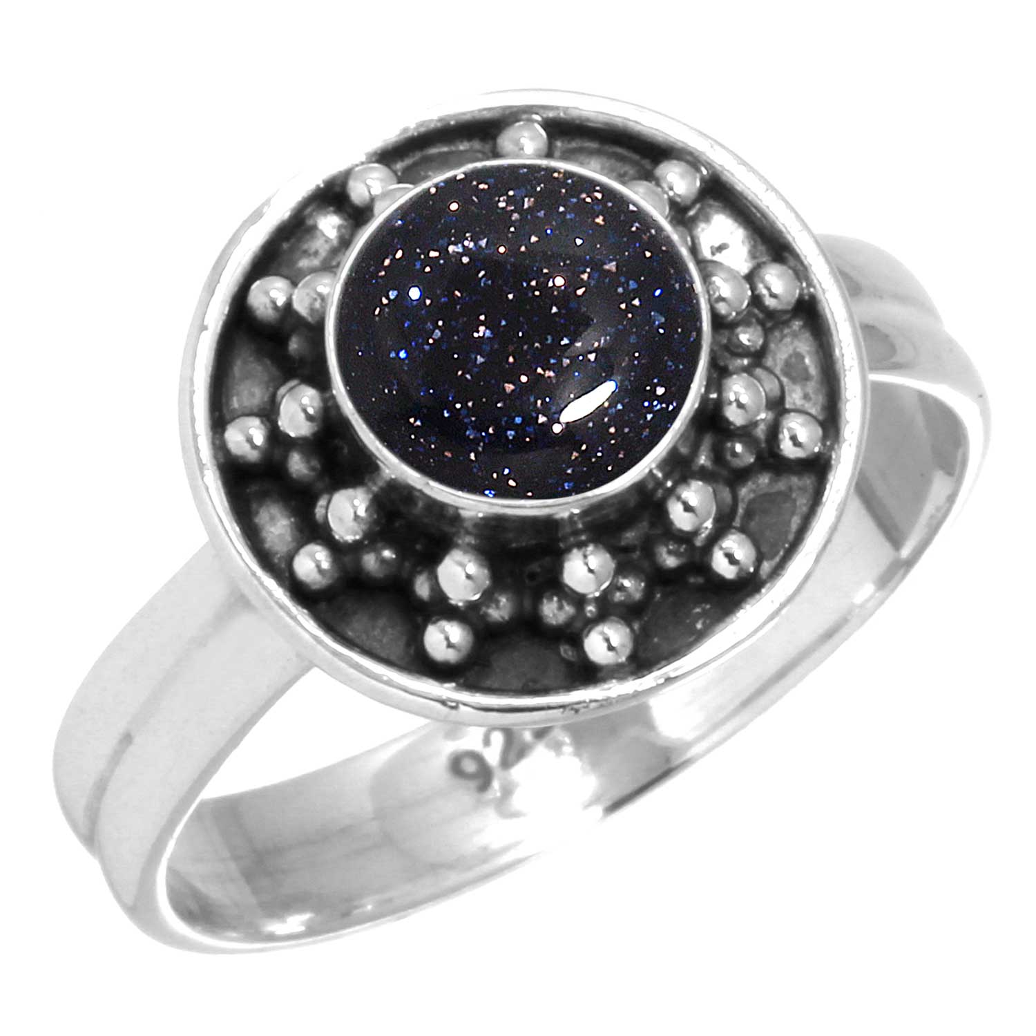 

Кольцо из стерлингового серебра 925 пробы с драгоценными камнями, ювелирные изделия ручной работы, подарок на День матери, аквамариновый халцедон, ракушка-ушка, синий солнечный камень, лабрадорит, пренит 7