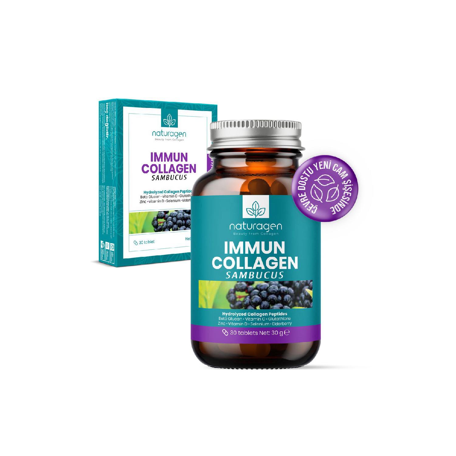 

Immun Collagen Sambucus Glutathione Multivitamin 30 Tablet