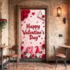 Detailed   Roses   Charming   Graphic   Pink   Banner   Celebration   Wedding   for Valentine's
