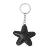 Car Key Holder Leather Keyring Simple Colorful Pendant Classic Star Shape Keychain  Kids