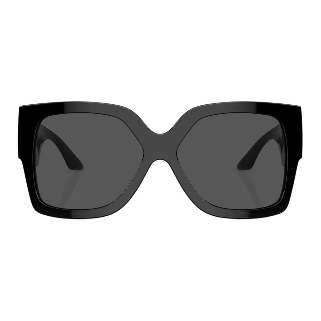 Versace Logo Acetate Square Sunglasses Women sunglasses Black VE4402