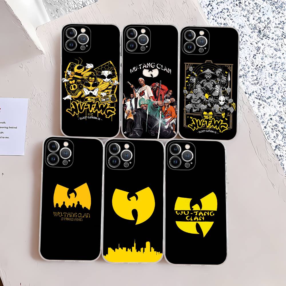 Wu-Tang Wu T-Tang C-Clan Case for Iphone 17 16 15 Pro Max 11 12 13 14 Pro Plus Phone Cover