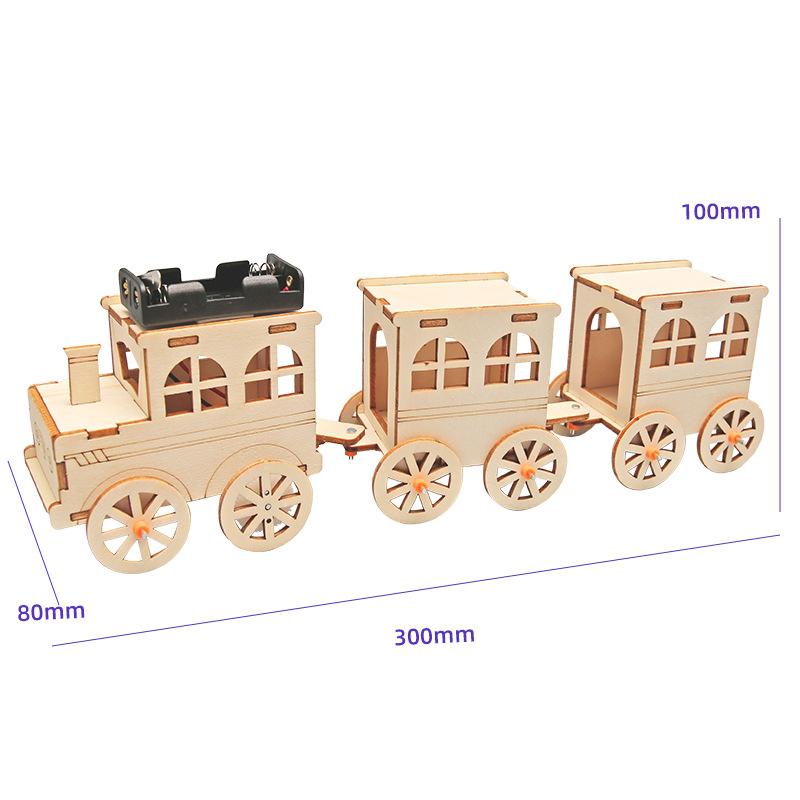 

Physics STEM Technology Gadget Kids Science Toys Electric Train Educational Toys for Children DIY Craft Y5637YY-