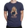 T-Shirts Australian Pop Singer Fashion Pure Cotton Short Sleeve Olivia Newton John T Shirt Clothes New Arrival Unisex