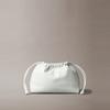 Calvin Klein shoulder bag SS25 Casual Elegant Sweet Commuting Letter Crossbody Blouson Cloud Lucky Mixed Material Medium Women's GN9-Moonlight White