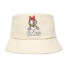 MLB X Disney Embroidery Cotton Bucket Hats Unisex Ecru Fashion 3AHTD011N-50BGL