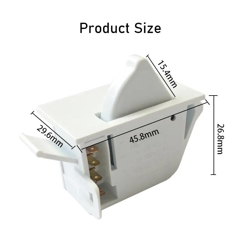 Lodówki Chłodziarki Zamrażarki Wyłącznik Światła Drzwi Automatyczny Reset Kompatybilny