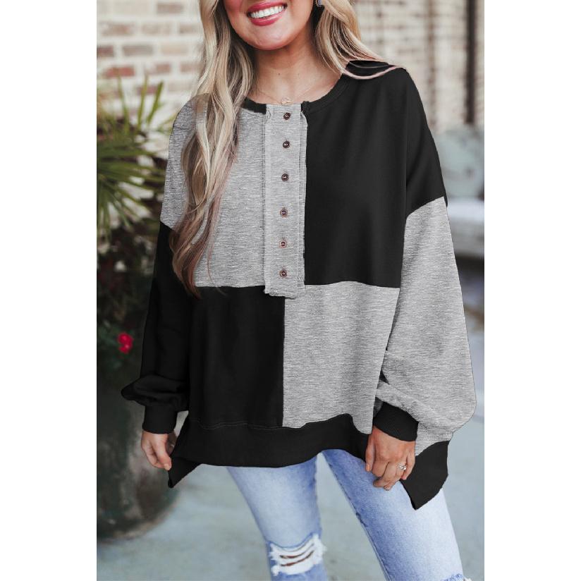 

Новая женская одежда ретро повседневная сексуальная повседневная мода темпераментная деловая рубашка с длинными рукавами толстовка с капюшоном XXL чёрный