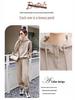 Women's Plus Size Loose Tracksuit - 2025 Autumn/Winter Fashion Sweatshirt Two-Piece Set