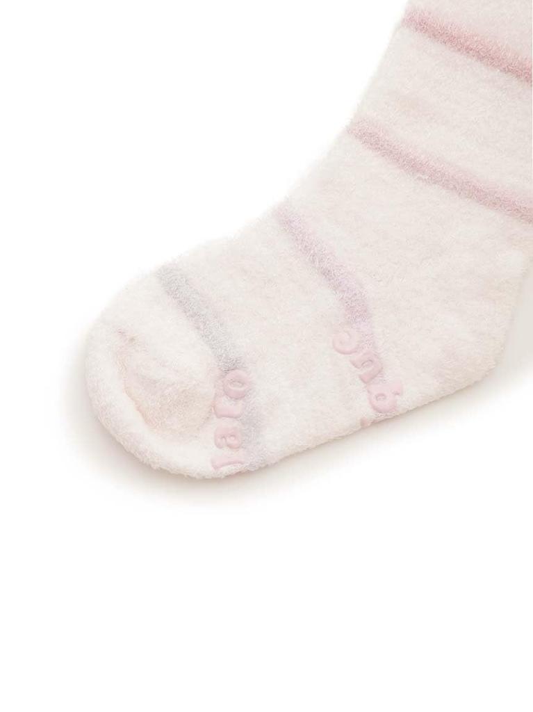 Gelato Pique Kids Smoothy Colorful Border Socks (PKGS251557 PNK)