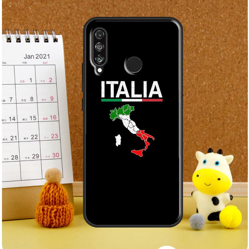 Italy Flag Vintage Italian For Huawei Nova Y72 Y70 Y91 Y90 Y60 Y61 Y73 3i 7i 8i 11i 12i 9 10 SE P20 P30 P40 Lite Case