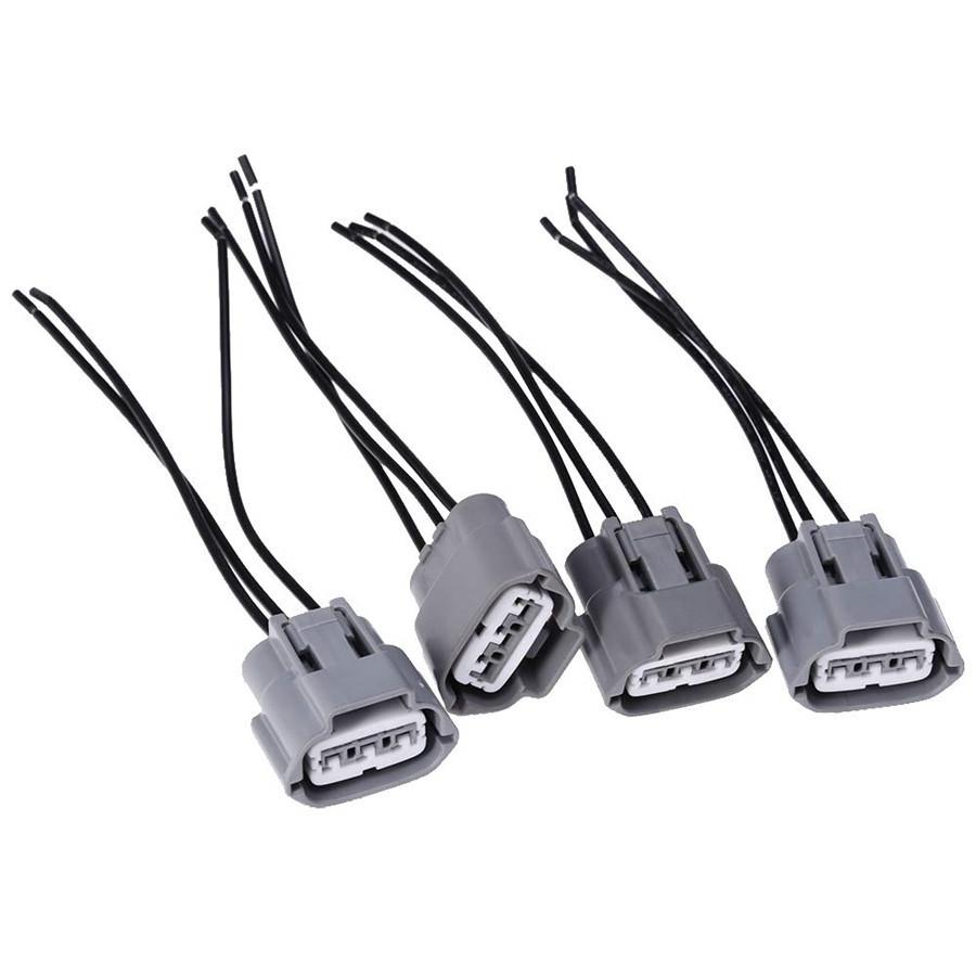 10Pcs Ignition Coil Pack Wiring Harness Connector Plug Harness For Nissan Altima Sentra New