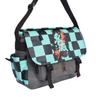 Borsa One Piece Totoro Demon Slayer con Stampa Cartoni Animati per Uso Quotidiano Uomo