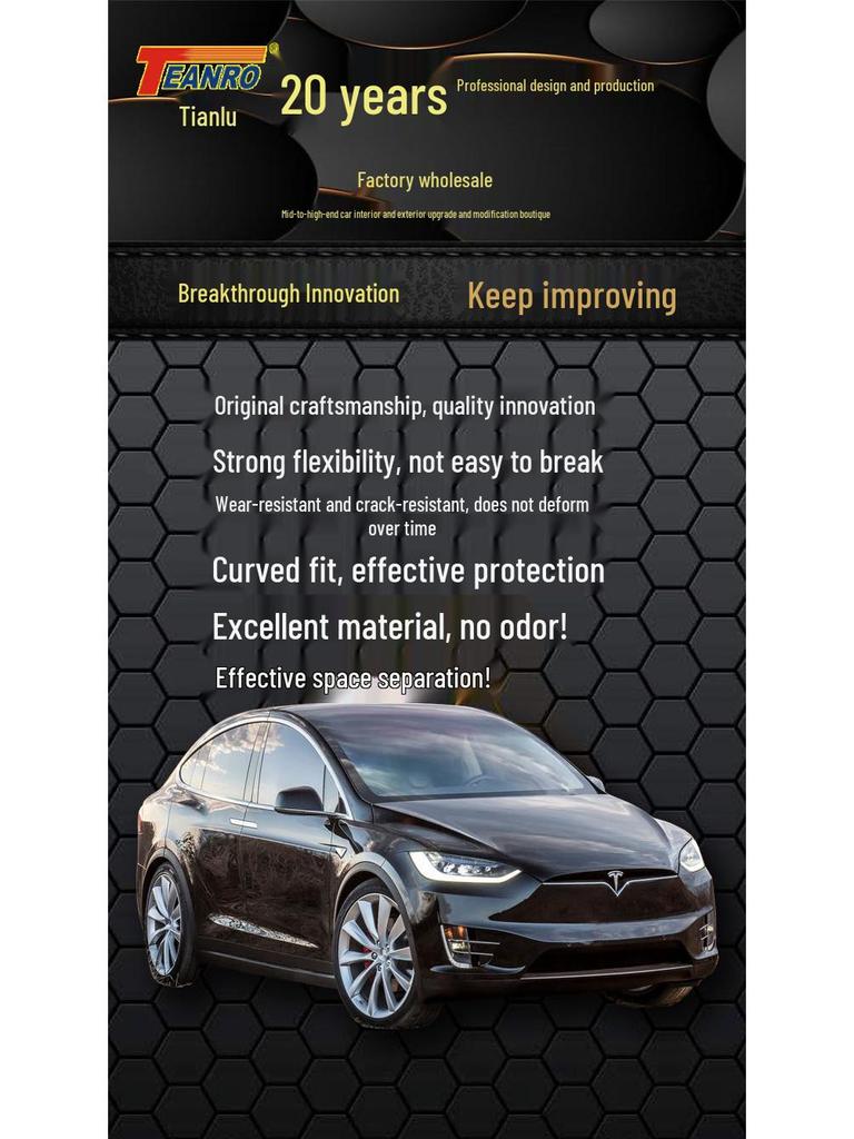 Waterproof Trunk Organizer Shelf for Tesla Model Y