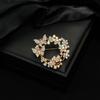 Gold & Diamond Vintage Butterfly Brooch - Versatile Women's Pin Jewelry