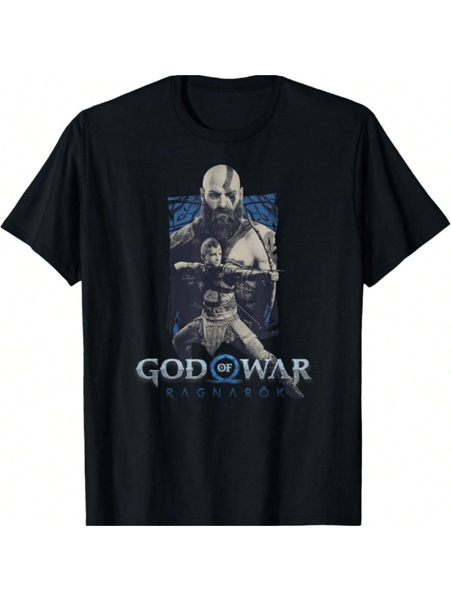 Bow And Arrow Kratos And Atreus T-Shirt S разноцветный