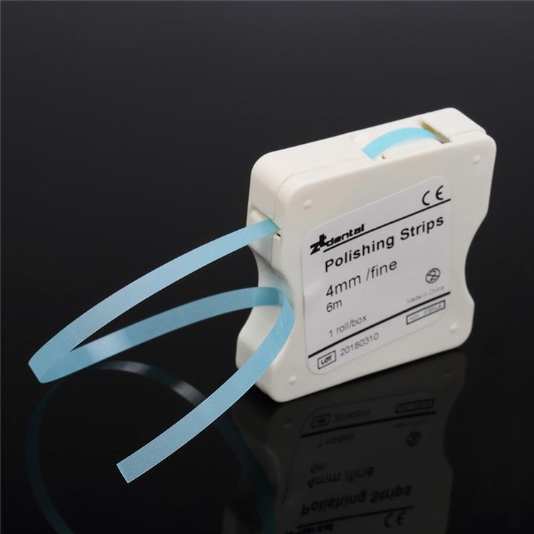 

Полная медицинская цветная полоска для полировки зубов в рулонах, межзубный инструмент для открытия, полоска для полировки прилегающей стены, материал для стоматолога color