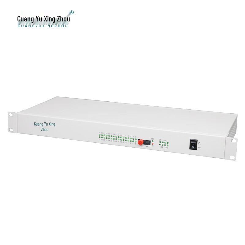 GY-30P8FE Multi-Port Telephone Fiber Optic Transceiver
