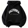 Kalifornia Los Angeles Bluza z nadrukiem liter Dzieci Kot Dziecięca Bluza z kapturem Modna Bluza z kapturem Codzienne Bluzy z kapturem dla Chłopców Dziewcząt Ubrania