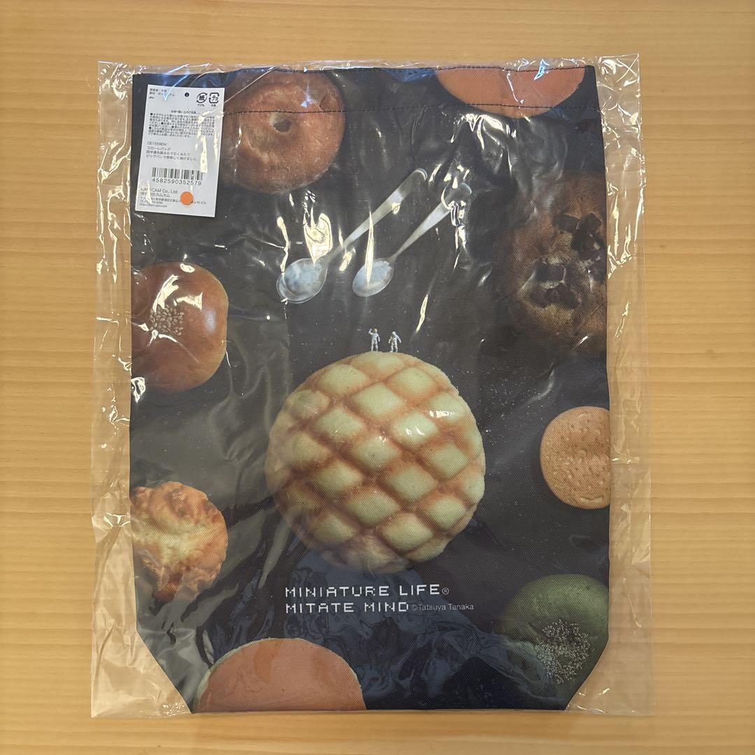 

[USED] Exhibition limited edition miniature photographer Tatsuya Tanaka tote bag Mitate no Kumitate