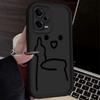 Cartoon Funny Despise Gesture Phone Case For Redmi Note 13 12 Pro Plus 5G 13 12 Pro 4G 5G 11 10 Pro 12S 11S 10S Redmi 13C 12 5G
