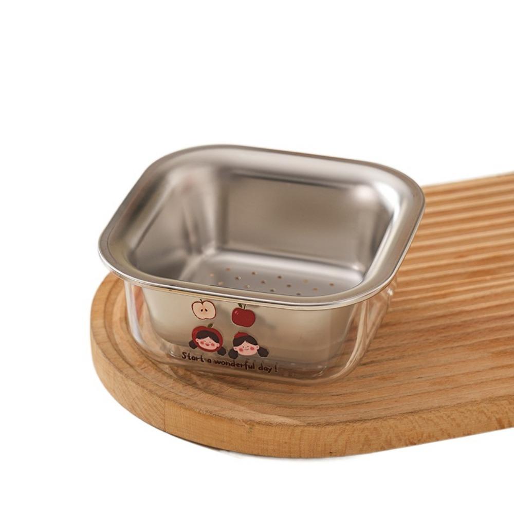 

Дуршлаг 2 в 1 Двухслойный Фильтр для воды для овощей Кухонный набор мисок-дуршлагов Раковина Style 4