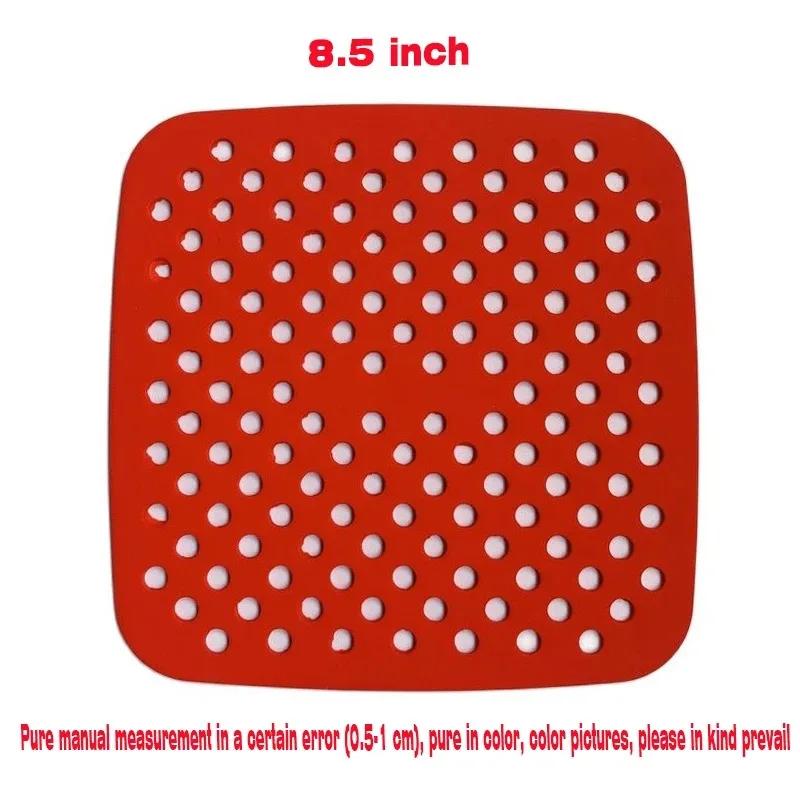 Silicone Air Fryer Mat Non Stick Baking Mat Pastry Tools Oil Mat Cake Grill Kitchen Accessories Pressure Cooker Cookware Set Pot