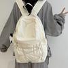 Schoolbag Outdoor Contrast Color Backpack Casual Light Travel Bag Mountaineering Backpack Large Capacity Middle and High School Student School Bag