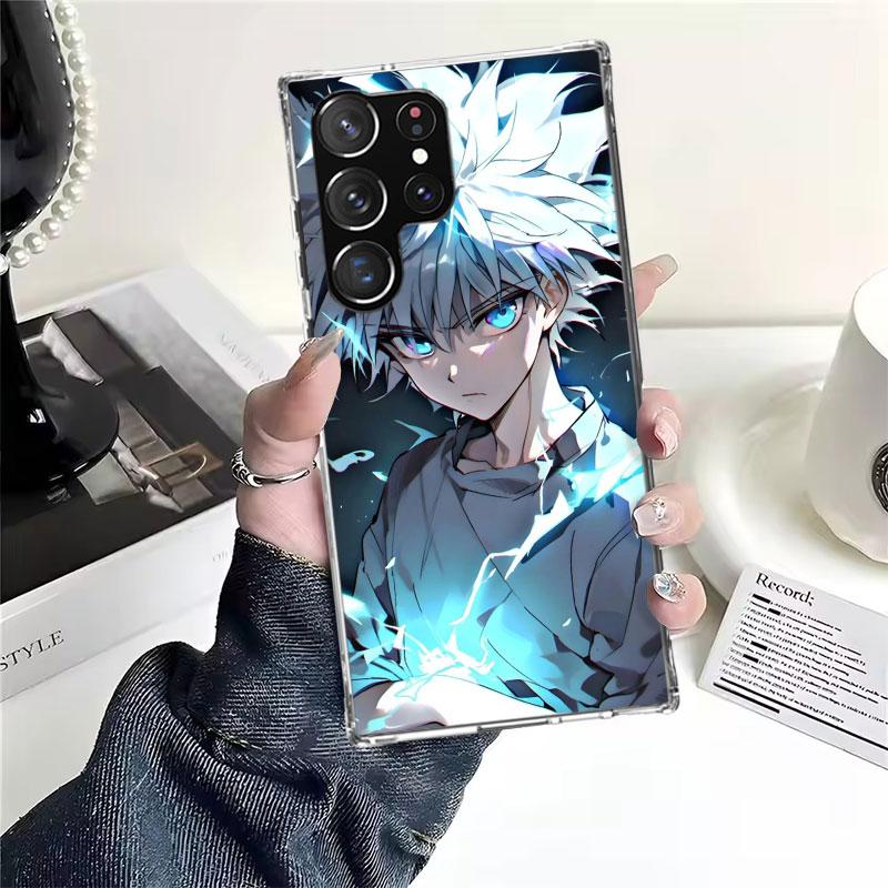 Huner X-Hunters Killua Soft Phone Case For Samsung Galaxy S22 S23 S24 S25 Edge S26 Ultra S20 FE S21 Plus + Fundas Coque Galaxy S
