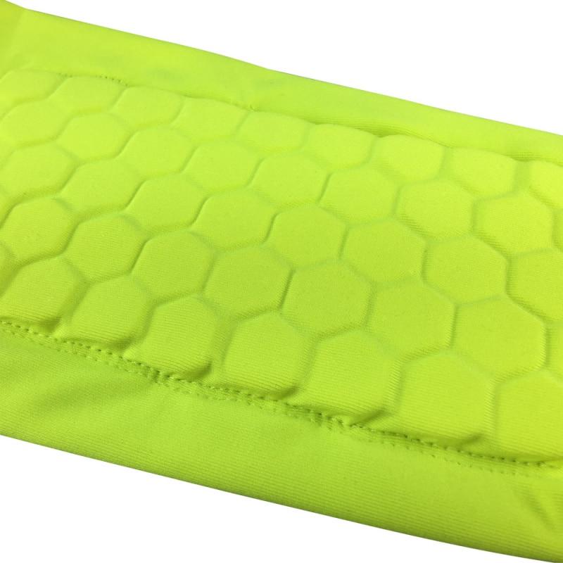 1Pcs Gym Sport Guard Protector Soccer Honeycomb Anti-crash Leg Calf Sleeve Compression Cycling Running Leg Warmers