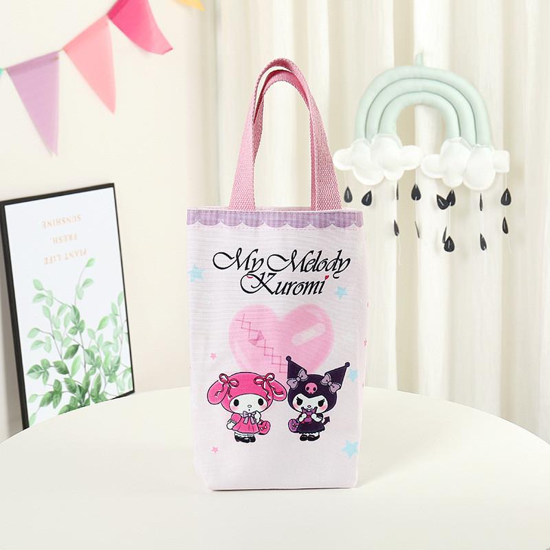 Cartoon Stacking Fun Canvas Multipurpose Bag For Storage And Travel