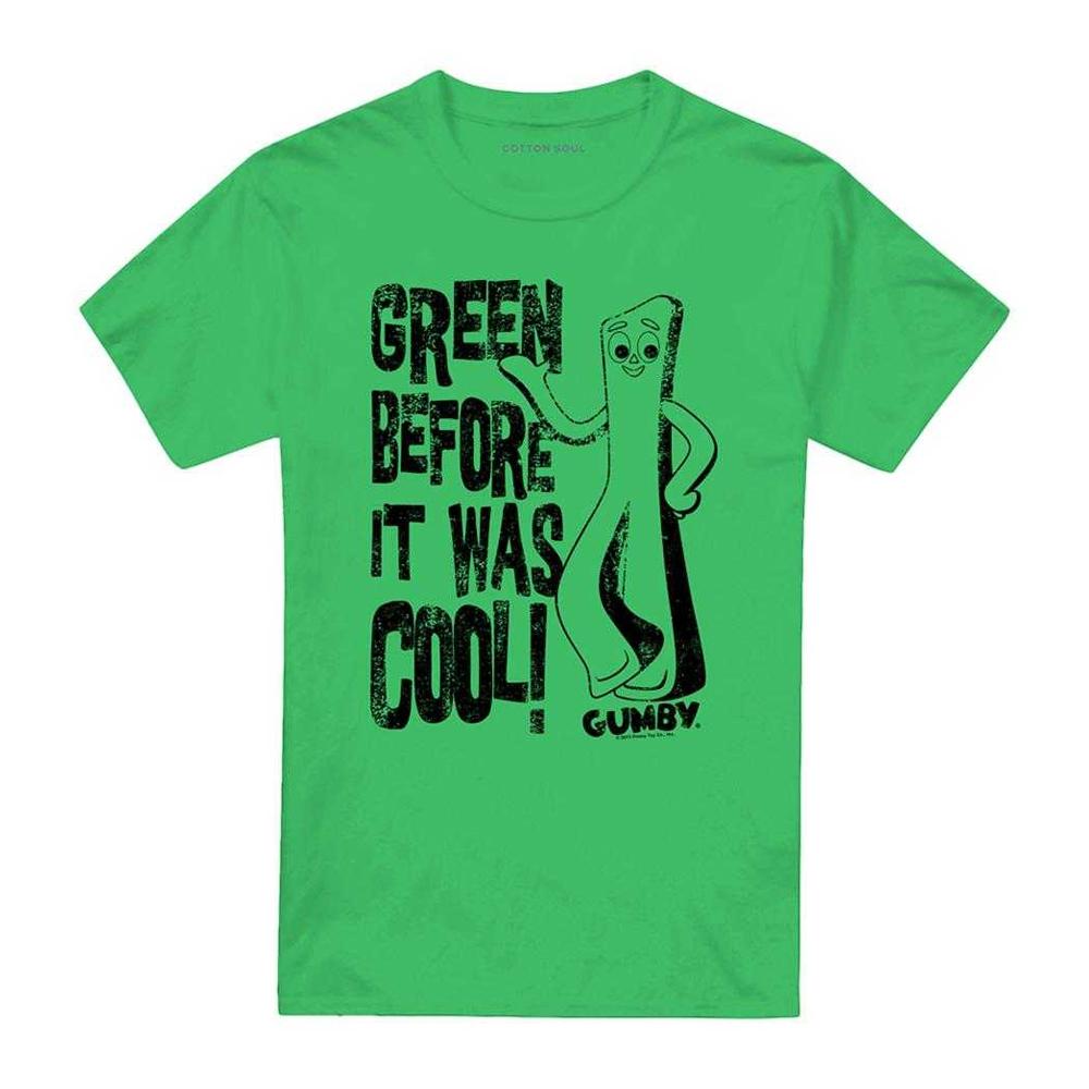 Gumby Unisex Adult Green Before It Was Cool T-Shirt