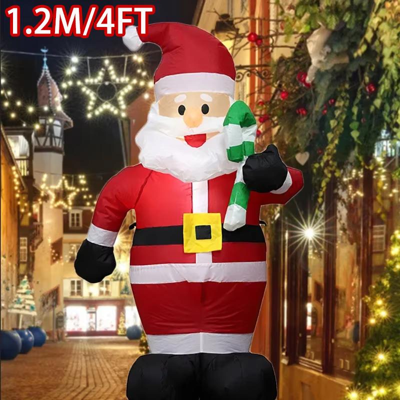 Christmas Snowman Inflatable Outdoor Decoration, for Party Indoor, Outdoor, Garden Winter Decor,Party & Holiday DIY Decorations