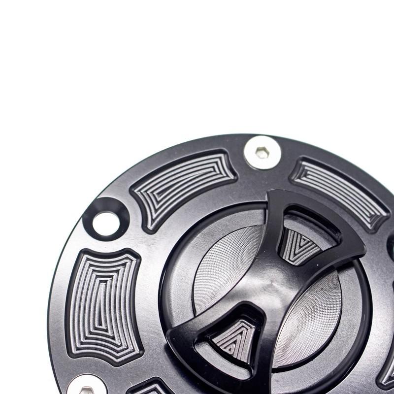 For Kawasaki Ninja 250 300 EX250 EX300 ER250 ER300 Z250 Z300 Keyless Motorcycle Fuel Gas Tank Cap Cover
