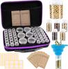 Grain Seed Storage Bottle & Portable 48-Compartment Bag Box