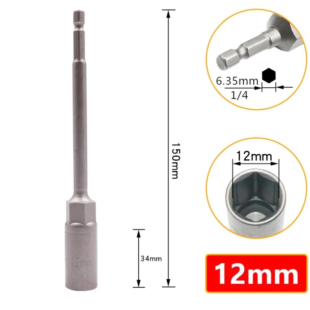 1 4  Hex Shank Socket 150mm Bell-shape Accessories