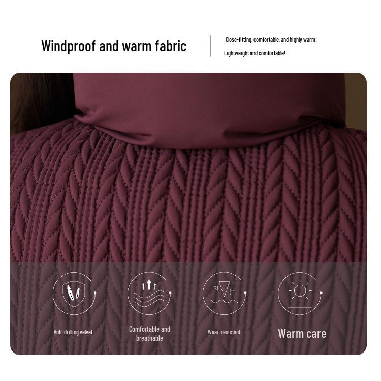 Chic Slimming Women's Down Cotton Jacket - Short, Warm, Stylish for Autumn/Winter 2025