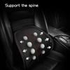 Mesh Lumbar Seat Pillow Breathable Auto Pad Cushion Relieve Fatigue Car Lumbar Support  Summer