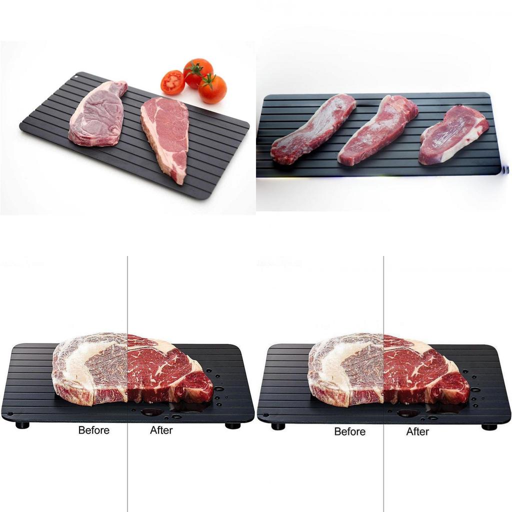Premium Quality Aluminium Defrosting Tray For Fast And Natural Thawing Of Frozen Meat