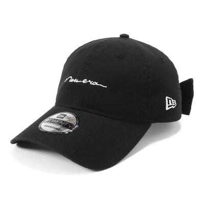 New Era New Era Cap ONSPOTZ Special Edition 9TWENTY Long Visor Ribbon Black 9Twenty Long Visor Ribbon Strap Washed Cotton Handwritten Logo (new Era)